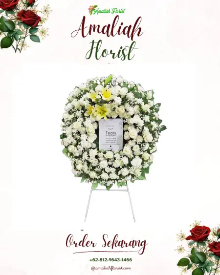 Krans Bunga Duka Sadawarna